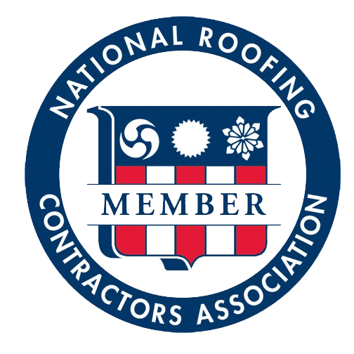 commercial roofing contractor company association logo